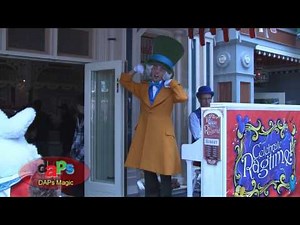 Musical Chairs - Disneyland - Alice in Wonderland crew & Ragtime Robert