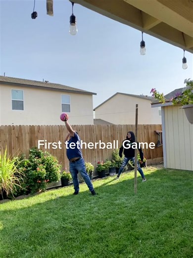 How to Play Tetherball: First Tetherball Game
