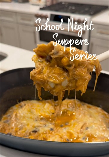 Slow Cooker Chicken Enchilada Casserole recipe