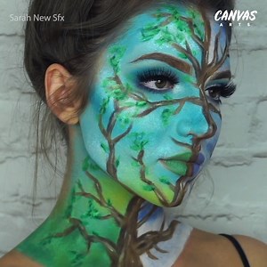 25K views · 121 reactions | Would you use your face as a canvas? | Canvas Arts | Facebook