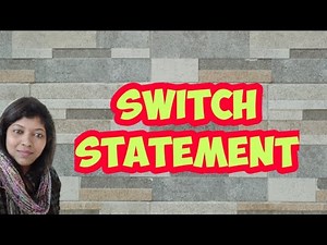 Java Programming # 33 - Switch Statement || Java by Sudha