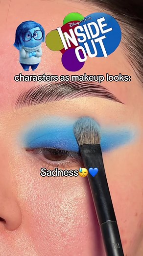 Inside Out 2 Sadness Makeup Tutorial | Easy Step-by-Step Guide