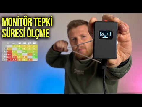 How to Measure Monitor Pixel Response Time? OSRTT Guide