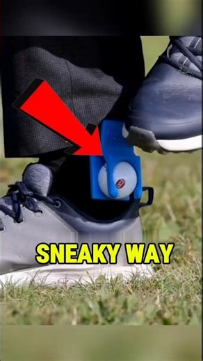 Golf Cheating Trick 😳 Hidden Device Scam on the Course! #shorts #viral