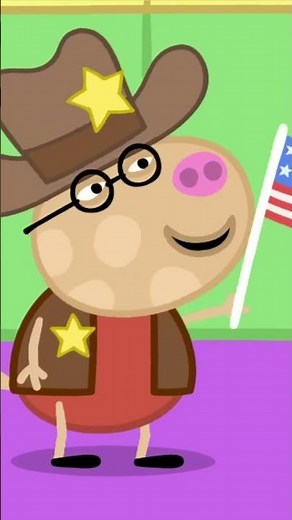 Peppa Pig & Friends Celebrate International Day! 🌏 #peppapig #shorts