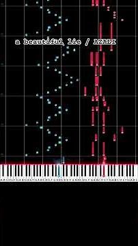 a beautiful lie / AZALI【Piano Tutorial 】#AZALI