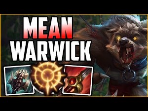Mean Counter Jungle Warwick! - Warwick Commentary Guide - League of Legends