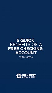 2.6K views · 13 reactions | We're here to deposit some financial knowledge about PenFed's free checking account! Learn more here: https://www.penfed.org/checking?s_cid=s-1096255 #PenFed #CreditUnion #CheckingAccount #PersonalFinance | PenFed | Facebook