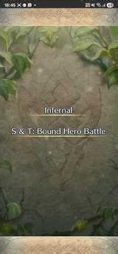 The battle with Limited unit : Vs. Safy & Tina - Infernal (with F2P units SIs and Seals)
