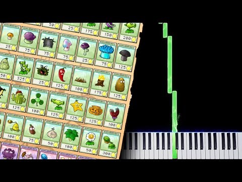 Choose Your Seeds | Plants Vs. Zombies | Piano Tutorial