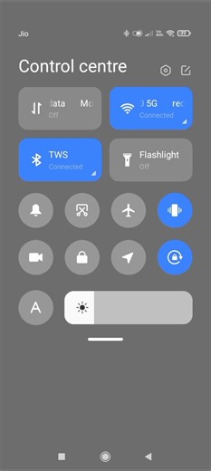 Use New control centre || Poco c3 miui New Update 2026 || redmi New version #controlcenter #redmi