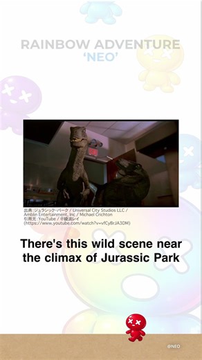The DNA sequence hidden in Jurassic Park #NEO #RAINBOWADVENTURE