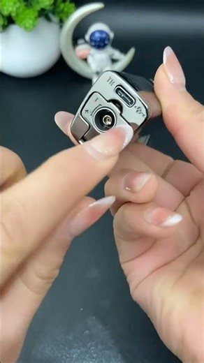 🔥 Ultimate USB Rechargeable Blue Flame Lighter Review | Windproof Jet Torch Test ⚡