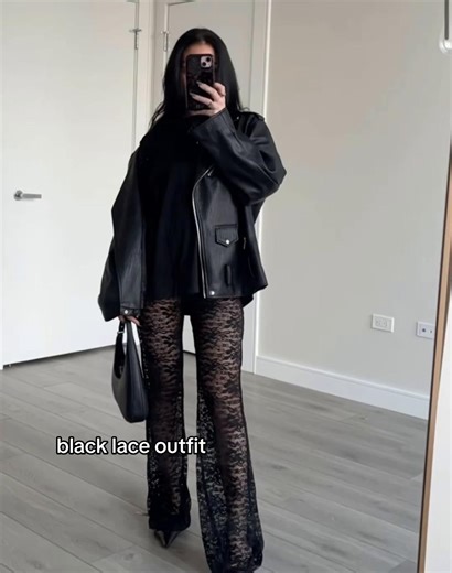 Stylish Black Lace Outfits for 2026