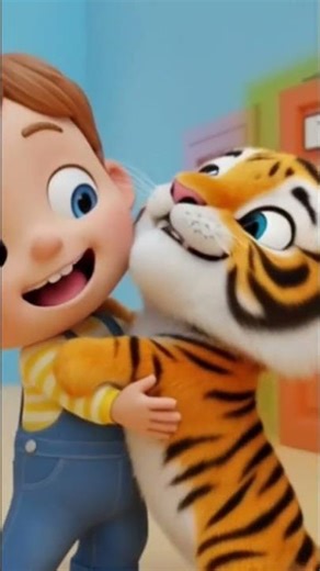 ABCD Song | T For Tiger | ABC Shorts for Kids | Toddler Learning Videos | Nursery Rhymes #shorts