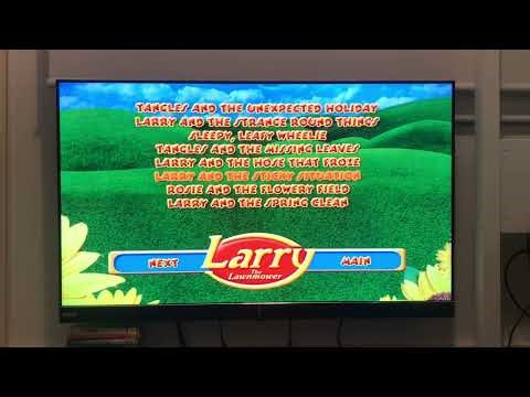DVD Menu Walkthrough For Larry The Lawnmower Seasons in Greenwood Gardens 2010 DVD