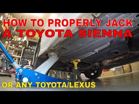 2011-2020 Toyota Sienna Jacking Points | Check Engine P0015 P1604 | Techstream Diagnostics