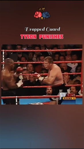 Mike Tyson Capitalizes on Dropped Guard | Tyson vs Francois Botha (1999)