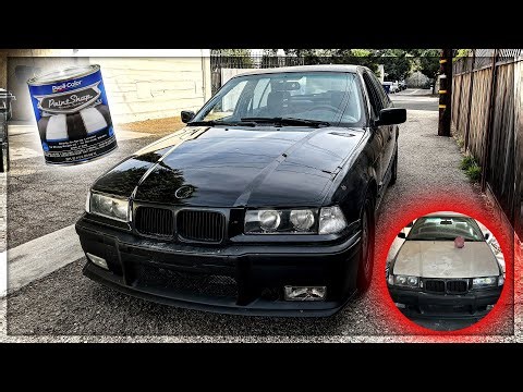Quick & Easy Duplicolor Paint Job - Budget E36 Drift Build