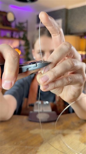 Handmade ear climber earring ✨ jewelry making tutorial ✨ silversmithing