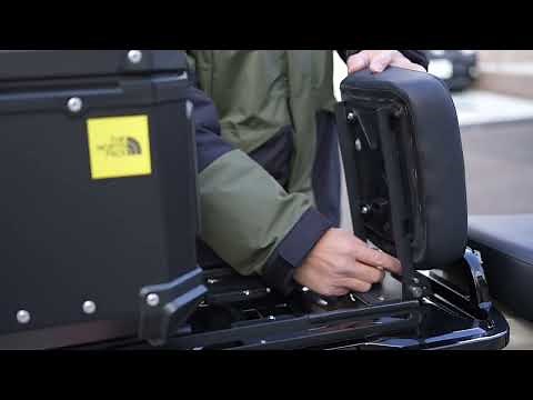【CT125ハンターカブ】スライドキャリアとタンデムシート兼バックレストの使い方