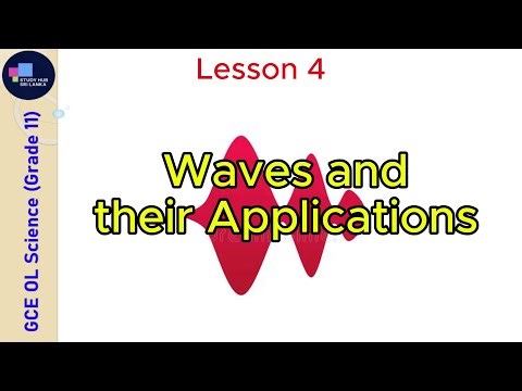 Waves and their Applications - Grade 11 | GCE OL Science #gceolevel #science #gceol #shortnotes