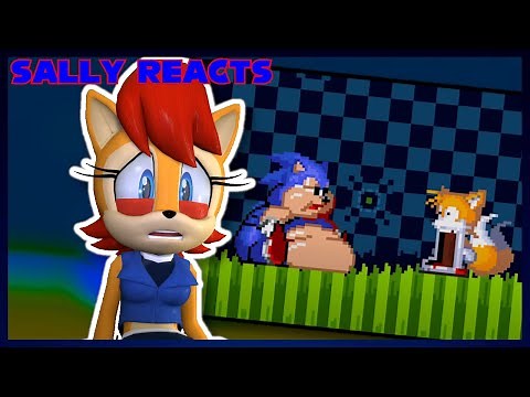 Sally Reacts to Sonic Oddshow HD Remix