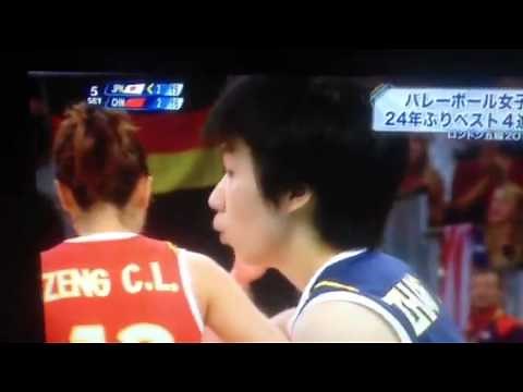 女子バレーロンドンオリンピック準々決勝