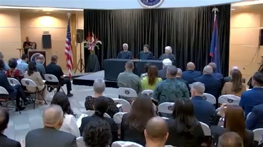 A new chapter is beginning for Guam’s Judiciary as a familiar leader returns to the helm. Today, Katherine Maraman was formally installed as chief justice-elect of the Supreme Court of Guam, pledging her renewed commitment to justice, integrity, and public trust. Surrounded by fellow justices, island leaders, court staff, and her family, Her Honor was sworn-in, marking the beginning of her second term in the role. | KUAM News