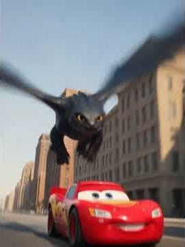 The City Chase: Cars + Dragons #dreamworks #marvel #disney