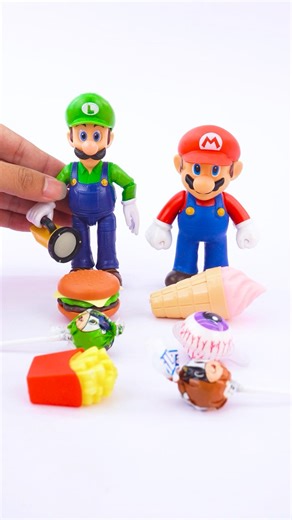 Satisfying with Unboxing Luigio & Mario, Luigi Toy Cute Video