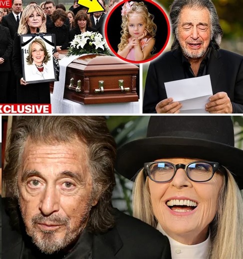 At Diane Keaton’s Funeral, Al Pacino Shares Heartbreaking Story That Leaves the World in Tears Full story: https://rb.colofandom.com/1m9y The world gathered in grief to remember legendary actress Diane Keaton at a private but emotionally charged funeral ceremony held in Los Angeles this week. Among the star-studded attendees was longtime friend and former co-star Al Pacino, whose tribute to Keaton not only honored her legacy — but also revealed a deeply personal and haunting story that moved the