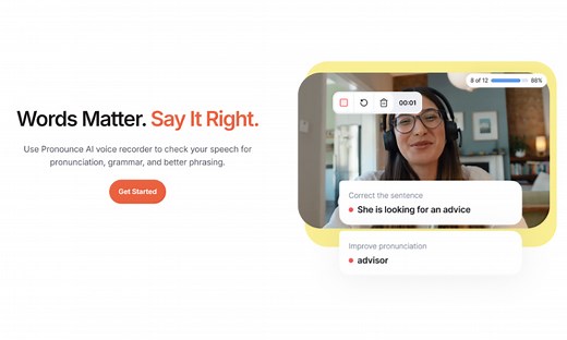 Pronounce AI Review: Refine Your English with Real-Time AI