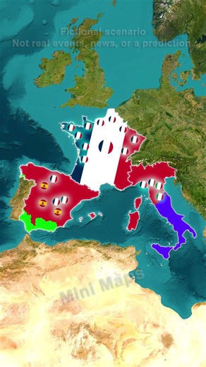 What if France Dominated Europe? 🇫🇷⚡