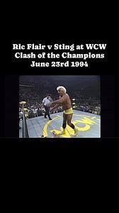 Just the 31 years ago today on TBS; Ric Flair v Sting (6/23/94) | NWA Wrestling Memories