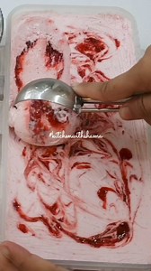 7.9K views · 78 reactions | Saucy  Ice cream  Detailed recipe available on my youtube channel "Kitchen With Shama #kitchenwithshama #summerspecialrecipe #icecream #strawberrysauce #strawberry #saucy #homemade #reelsvideoシ #reelsviralシ #reelsfbシ | Kitchen With Shama | Facebook