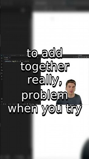 0.1+0.2+0.3 ≠ 0.6? The JavaScript Math Fix You Need! #shorts