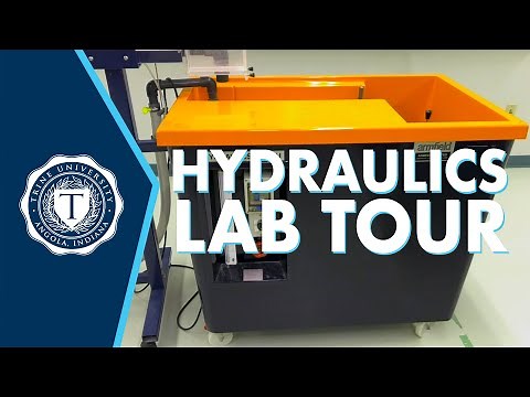 Civil Engineering: Hydraulics Lab | Trine University