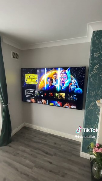 75 Inch TV Wall Mounting Ideas in Alcove | DIY Sanus Installation