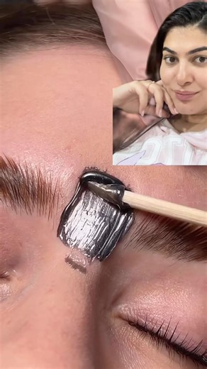 Brows waxed new technique unlocked 🙌🏻 #brows #shortsindia
