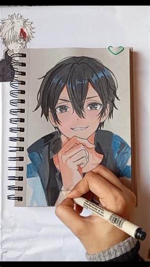 kirito drawing tutorial #drawing
