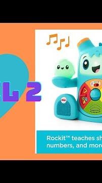 Lexi Plays With Fisher-Price Dance & Groove Rockit Music Talking Dancing Toy Level 2