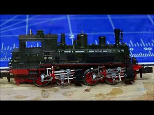 Digitalisierung Minitrix BR 98.7 mit Decoder PD10MU