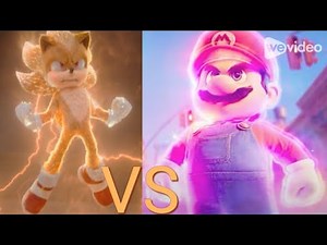 Epic Supercut Battle-Sonic vs Mario (REMATCH)