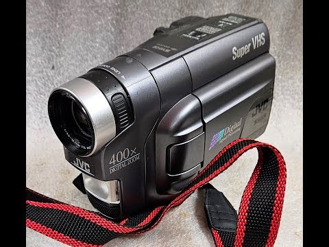 JVC GR SXM320U Super VHS 400X Digital Zoom Camcorder