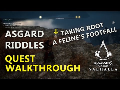 AC Valhalla | Asgard Riddles: Taking Root & A Feline's Footfall Walkthrough