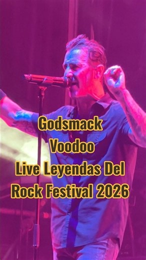 Godsmack - Voodoo - Live Leyendas Del Rock Festival 2026 - Alicante - Spain 4K