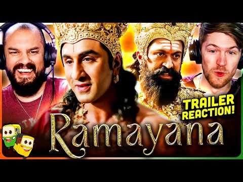 RAMAYANA Trailer Reaction! w/Brandon & Michael | Ranbir Kapoor | Yash | Sai Pallavi | Namit Malhotra