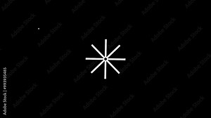 Glowing circle blast, 4k alpha channel video, circle electric spark effect loop animation.