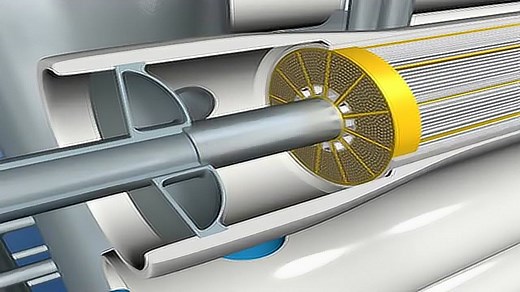 超滤膜过滤技术三维动画演示，完美演绎超滤膜工作中的状态